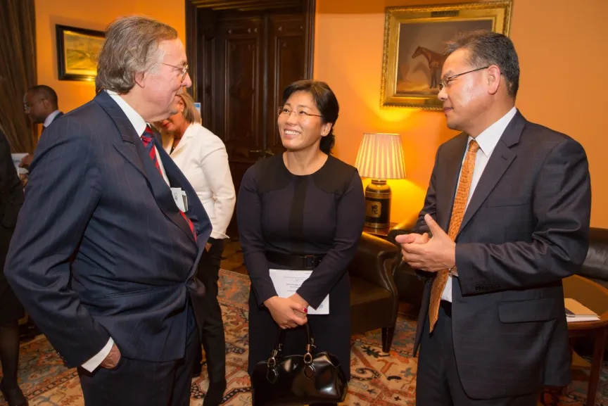 Gäste einer Gala Veranstaltung