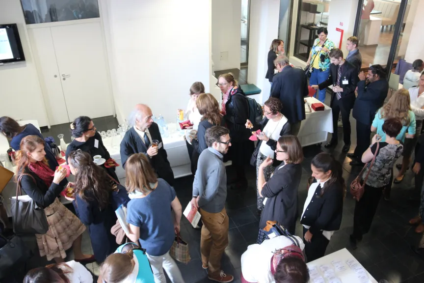 Menschen auf der Veranstaltung