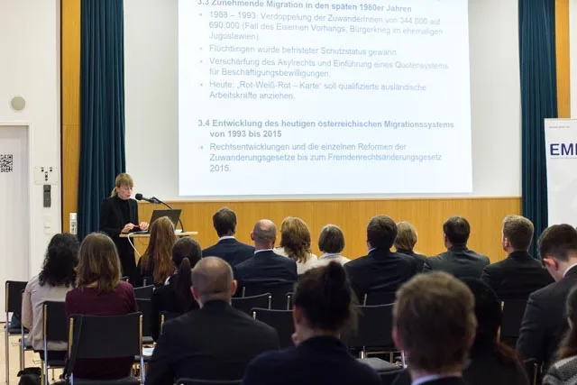 Publikum der Veranstaltung