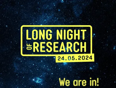 Lange Nacht der Forschung Plakat