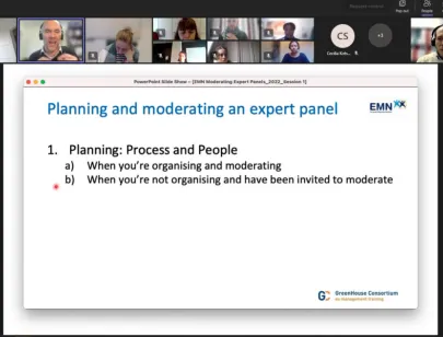 Screenshot eines Internet Calls