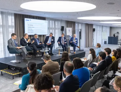 EMN Conference 2025 - Picture of panel and audience wide view 