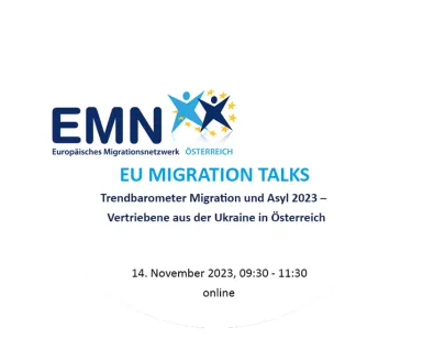Folie mit Veranstaltungsinformationen