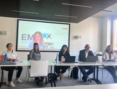 Panel mit Vertreter:innen von EMN Österreich, EMN Belgien und EMN Italien