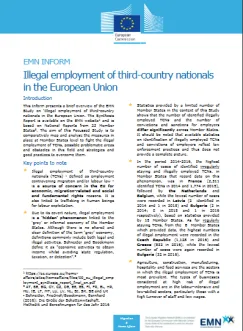 Illegale Beschäftigung von Drittstaatsangehörigen in der Europäischen Union