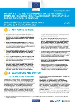 COVID-19 Pandemie: Aufenthalt und Arbeitslosigkeit von MigrantInnen