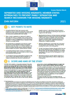 Getrennte und Vermisste MigrantInnen