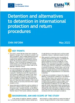 Detention and Alternatives to Detention in International Protection and Return Procedures