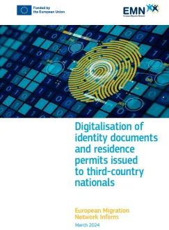 Digitalisation of identity documents and residence permits issued to third-country nationals
