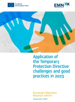 Application of the Temporary Protection Directive: Challenges and good practices in 2023