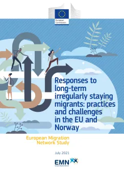 Responses to long-term irregularly staying migrants: practices and challenges in the EU and Norway Study cover