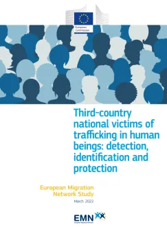 Third-country national victims of trafficking in human beings: detection, identification and protection Study Cover