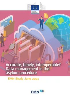 Accurate, timely, interoperable? Data management in the asylum procedure Study cover