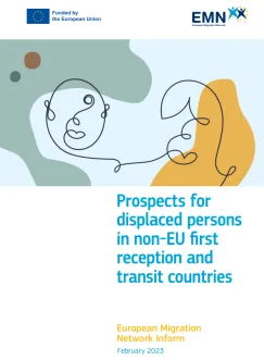 Prospects for displaced persons in non-EU first reception and transit countries