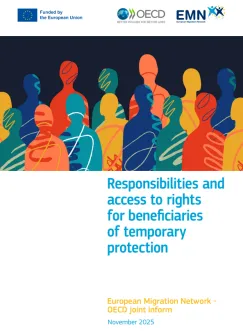 Cover Inform Responsibilities and access to rights for beneficiaries of temporary protection
