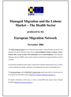 Gesteuerte Migration und der Arbeitsmarkt – Der Gesundheitssektor