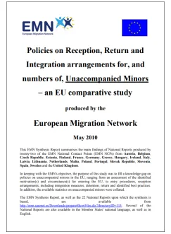 Politiken zu Aufnahme, Rückkehr, Integration und Anzahl unbegleiteter Minderjähriger