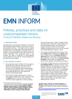 Policies, practices and data on unaccompanied minors in the EU Member States and Norway