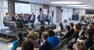 EMN Conference 2025 - Picture of panel and audience wide view 